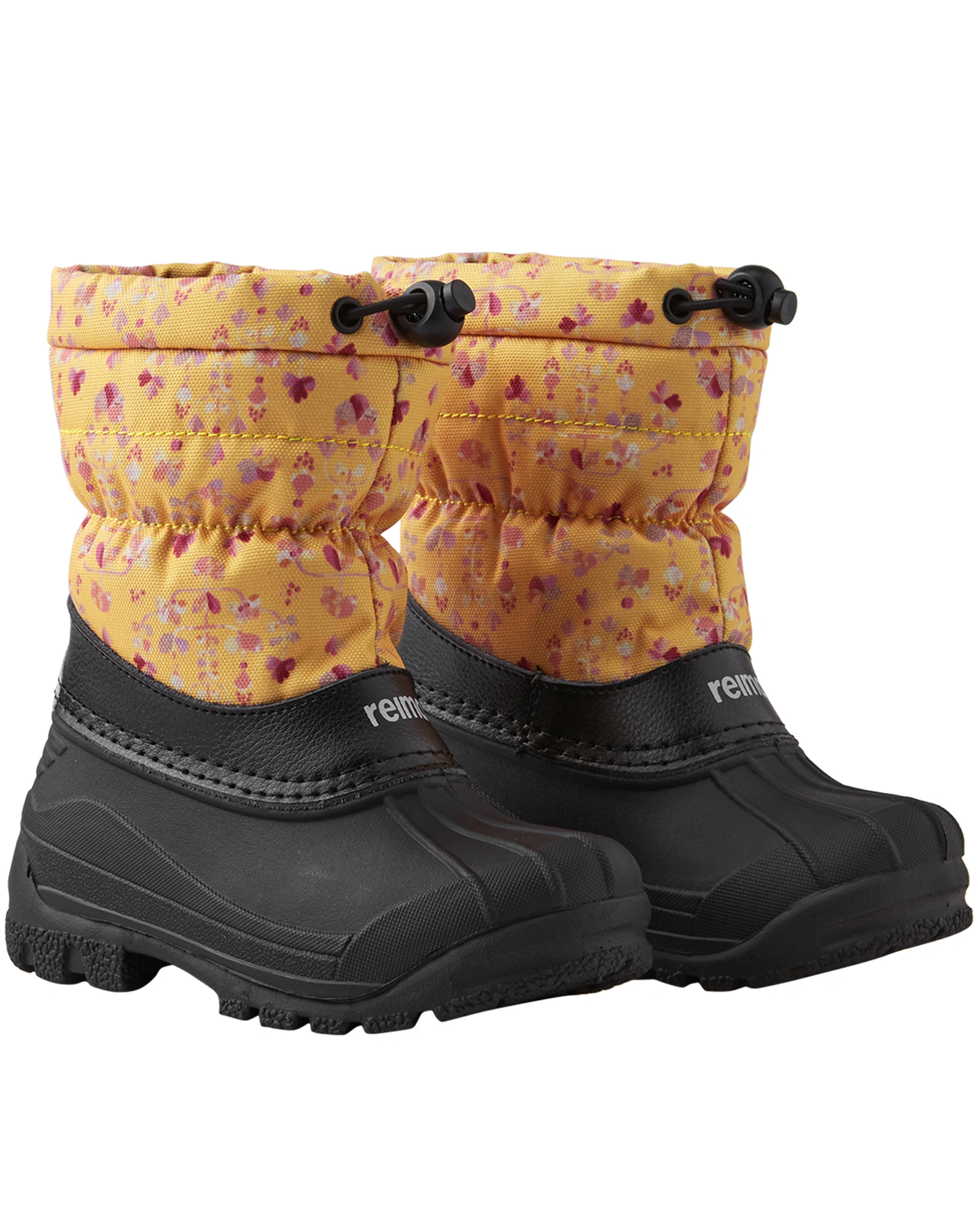 Winterstiefel NEFAR FLORA in amber yellow