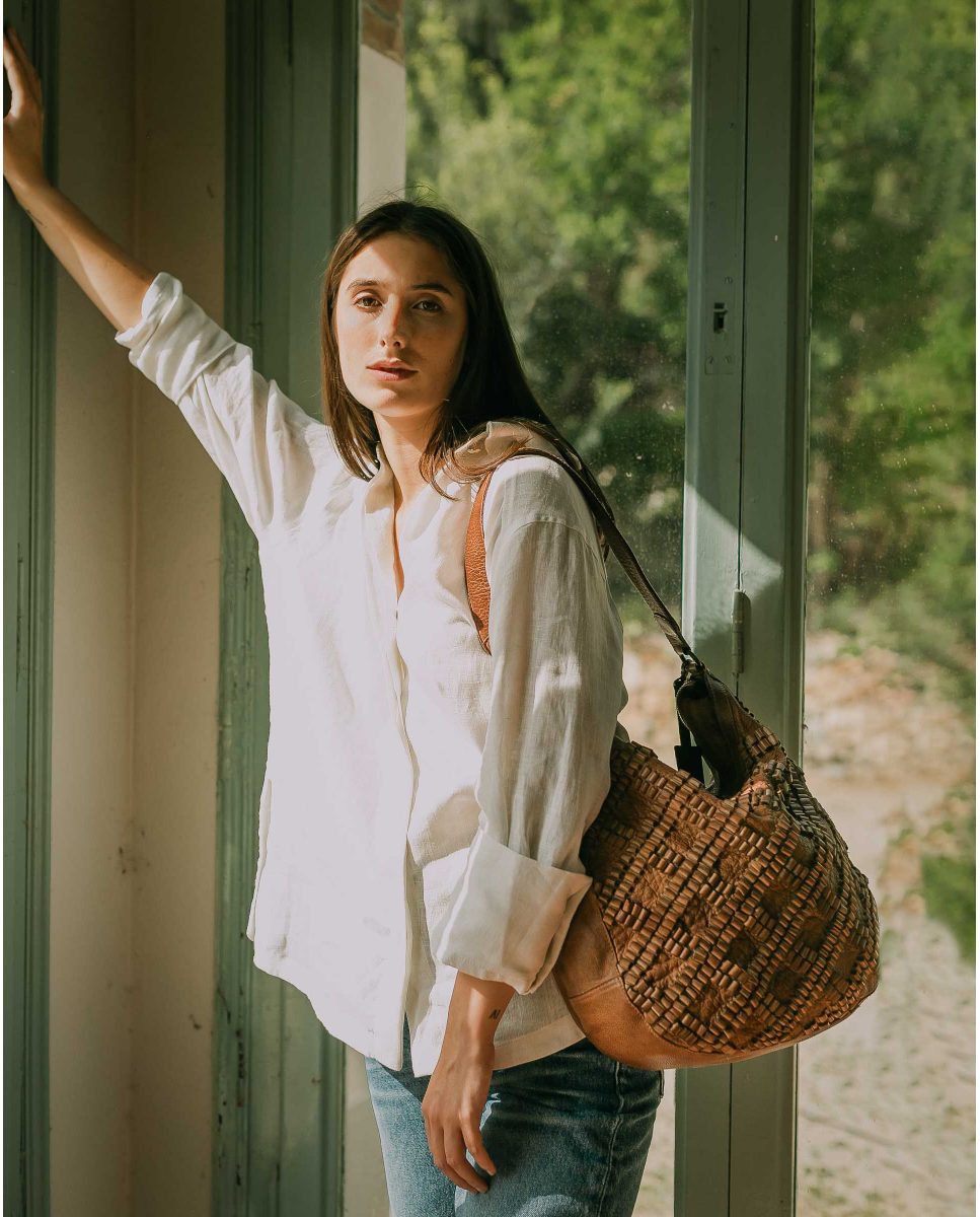 Biba Barcelona Heritage Hobo Schoudertas Bodcaw Negro
