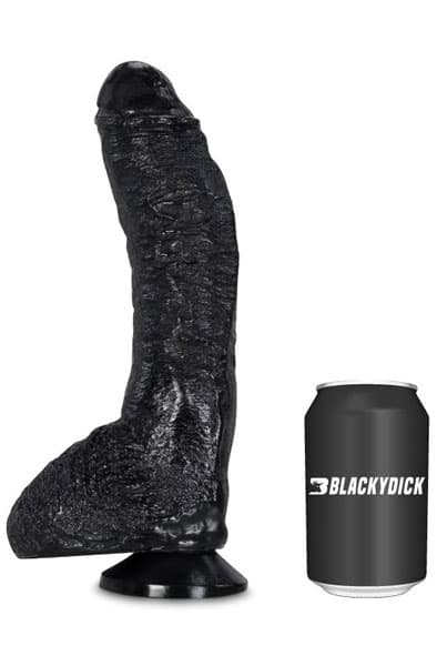 BlackyDick Tyson XL Dildo Black 27 cm Analdildo