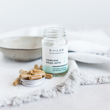 D-LAB NUTRICOSMETICS Complexe soleil actif 1 mois