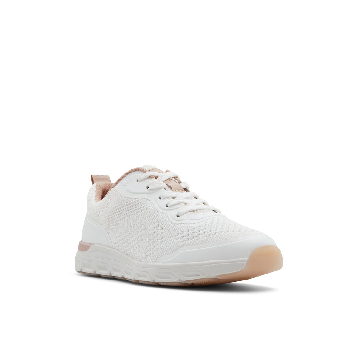 SOLEMATE-Sandpebble-Baskets - Talon plat - Blanc