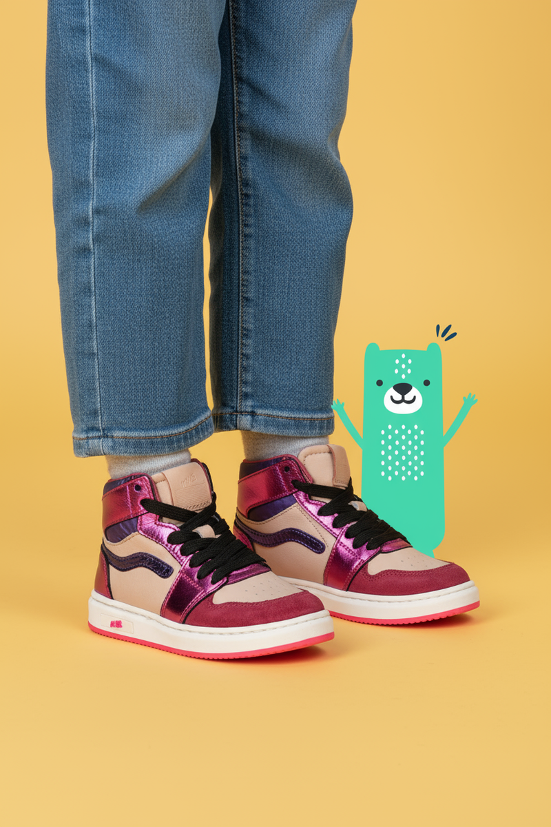 IK-KE Sneakers Roze Meisjes