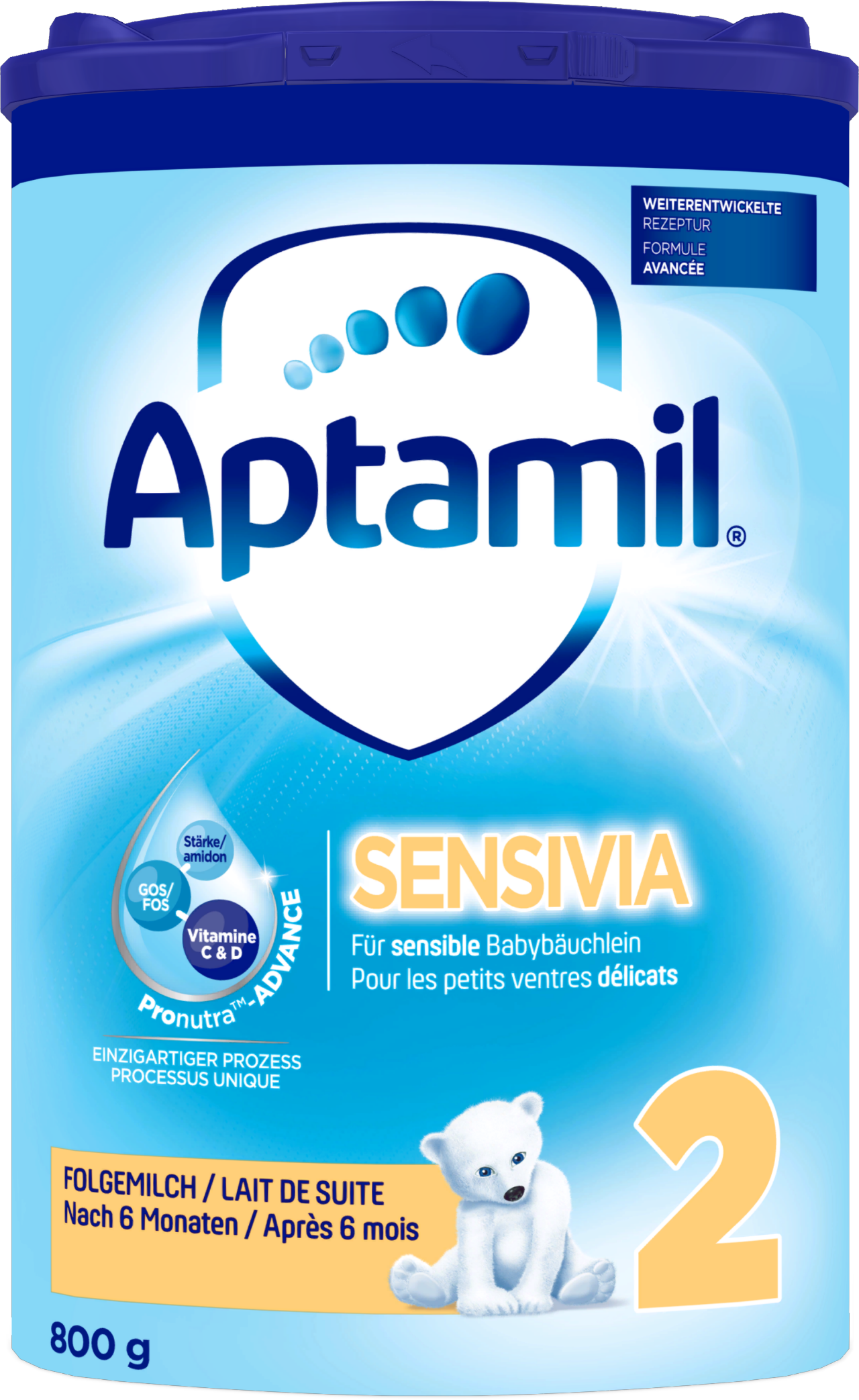 APTAMIL Sensivia 2 EaZypack 800 g