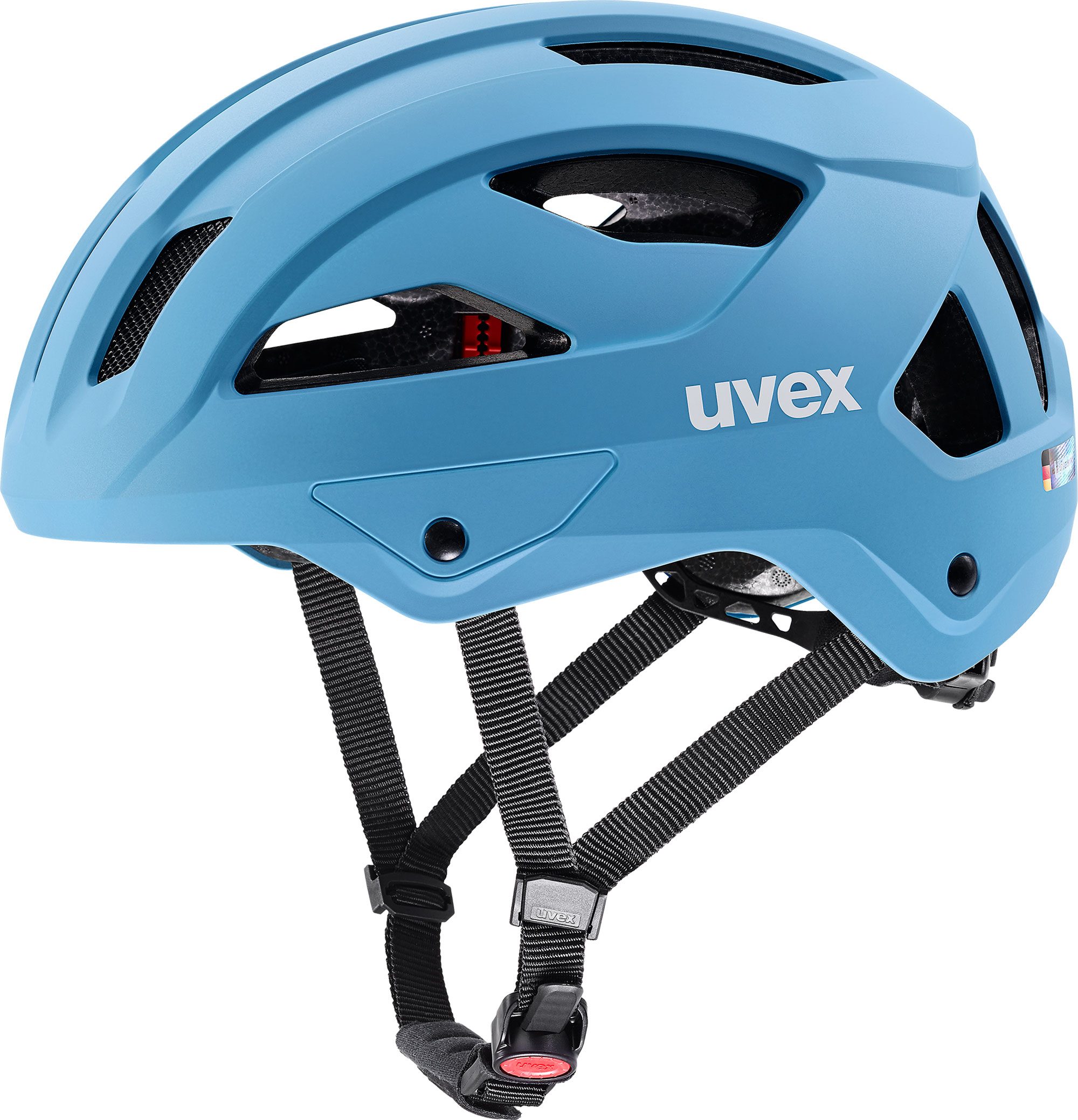 Uvex Stride Fahrradhelm azure matt