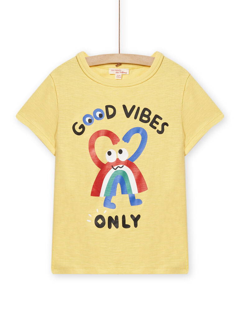 Tee Shirt Manches Courtes Vanille