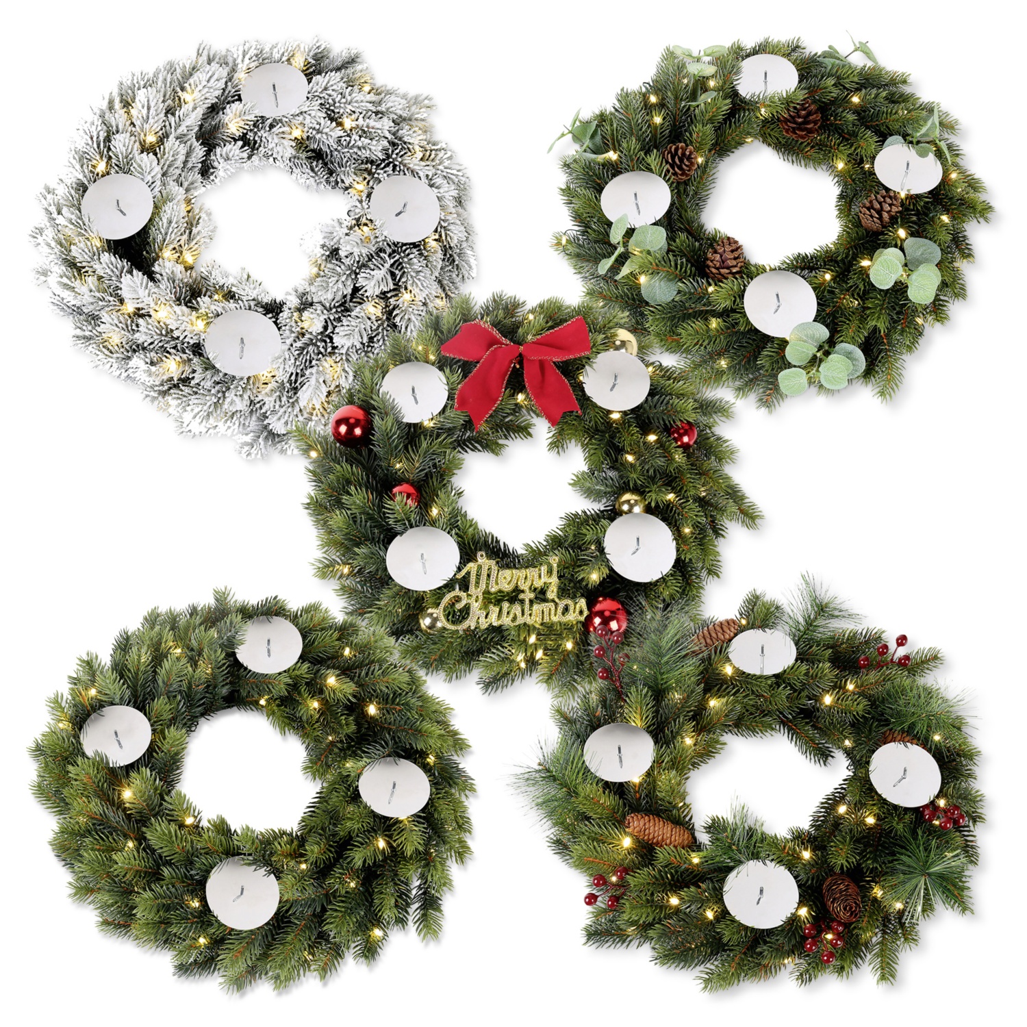 CASALUX LED Weihnachtskranz