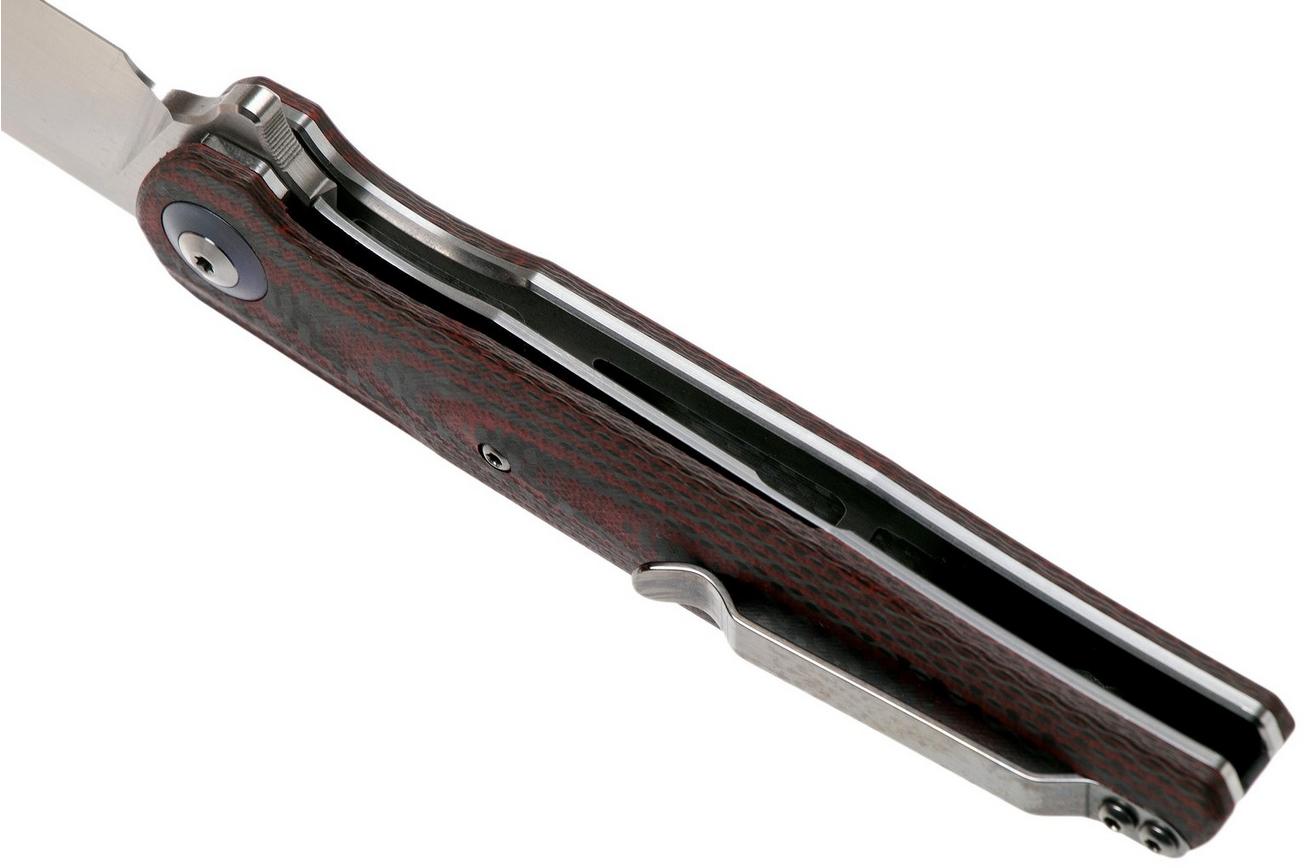 Bestech Ascot Red G10 & Carbonfiber BG19F zakmes
