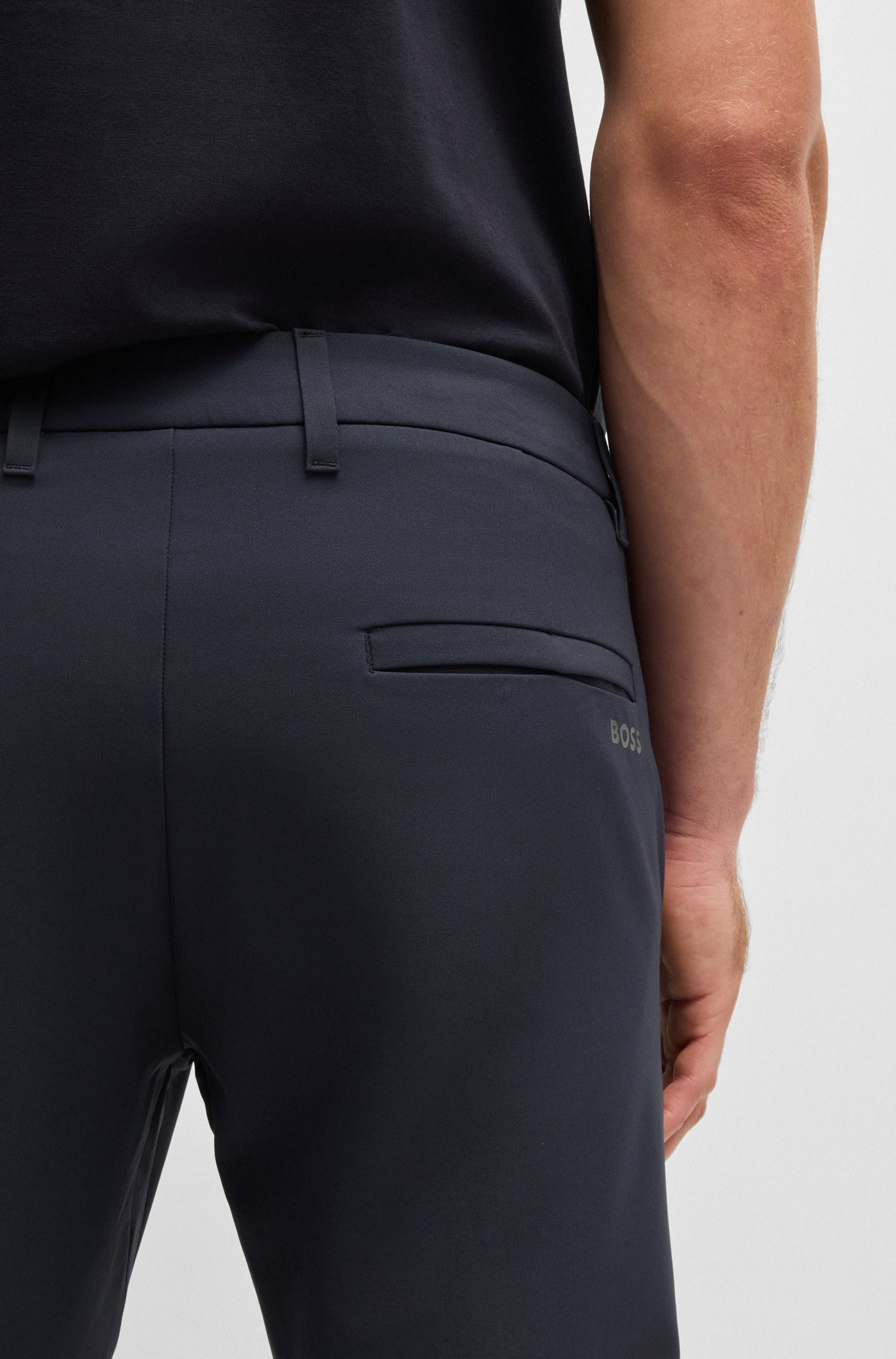 BOSS GREEN Stretch-Hose »T Commuter-Slim«  in schmaler Passform