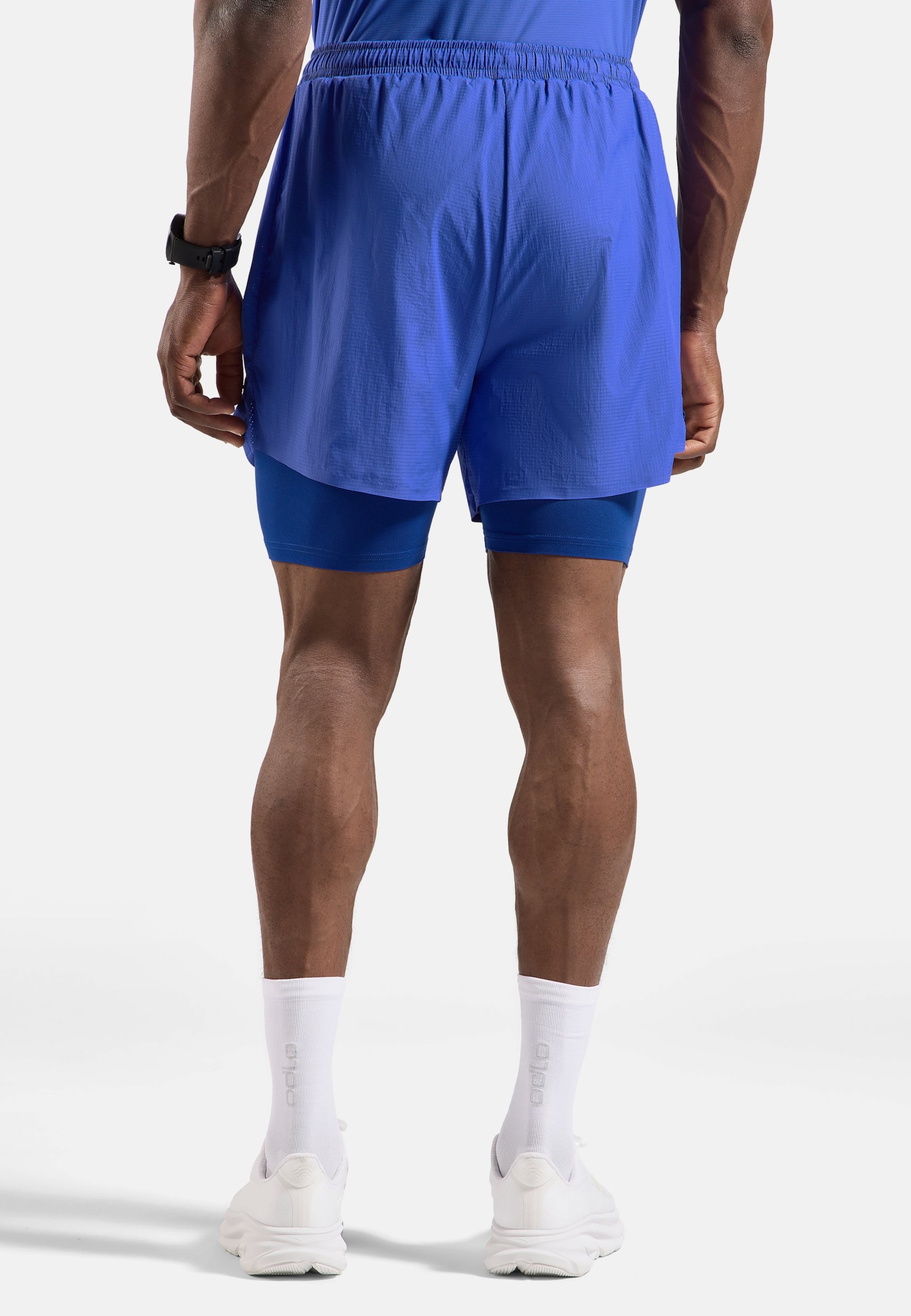 Zeroweight 5 Inch 2-in-1 Laufshorts 2.0 in Dazzling Blue - Mazzarine Blue