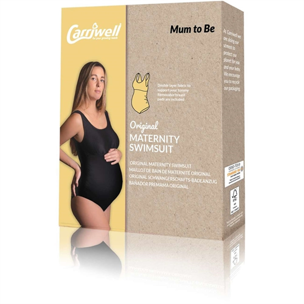 Graviditets Badedragt Sort - Carriwell