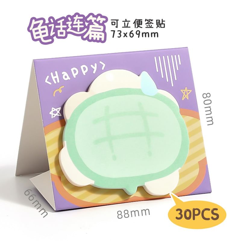 SASHI - Schildpad Sticky Note (verschillende ontwerpen)