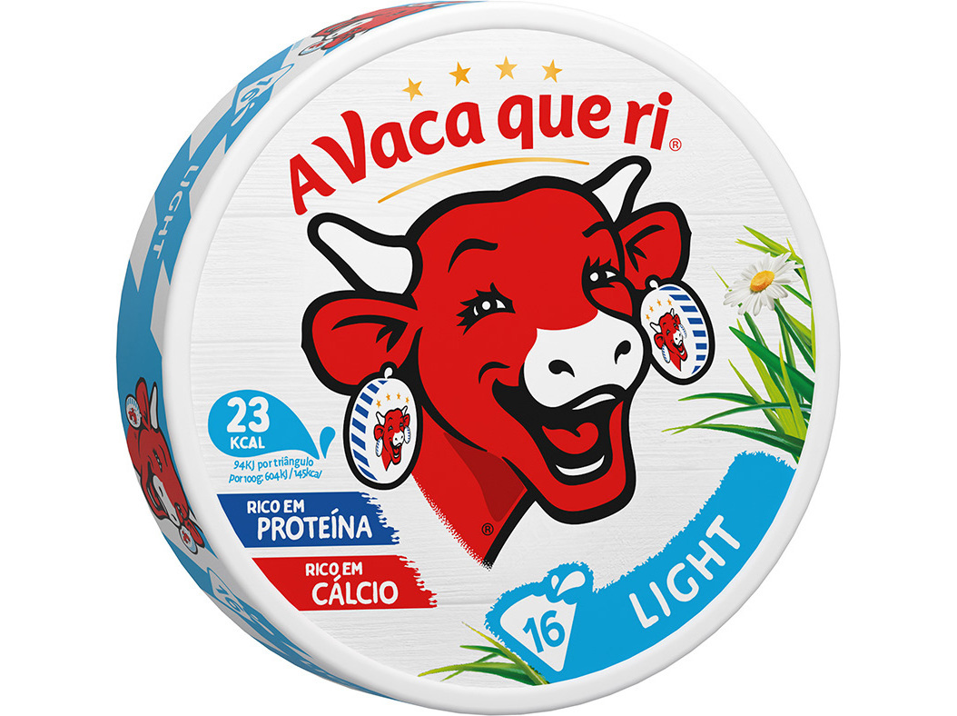 QUEIJO A VACA QUE RI LIGHT PORÇÕES 250G
