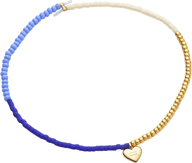 With love darling Equality Hearts Pearl Bracelet x Danish Refugee Council Brac Brass