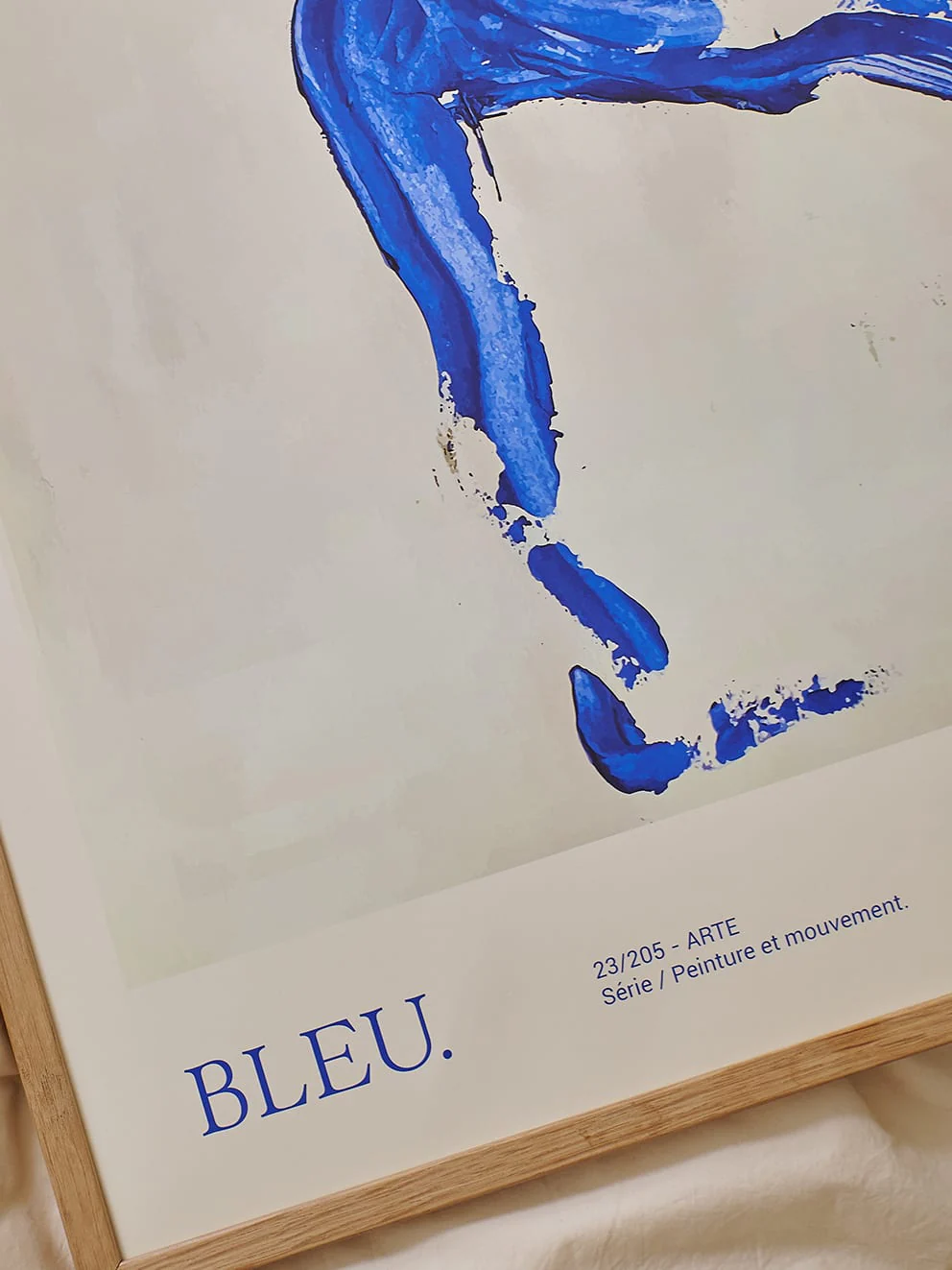 Poster & Frame  TPC x Lucrecia Rey Caro Bleu plakat