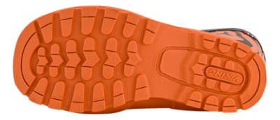 Viking Jolly Print Gummistøvle Orange 1-60020