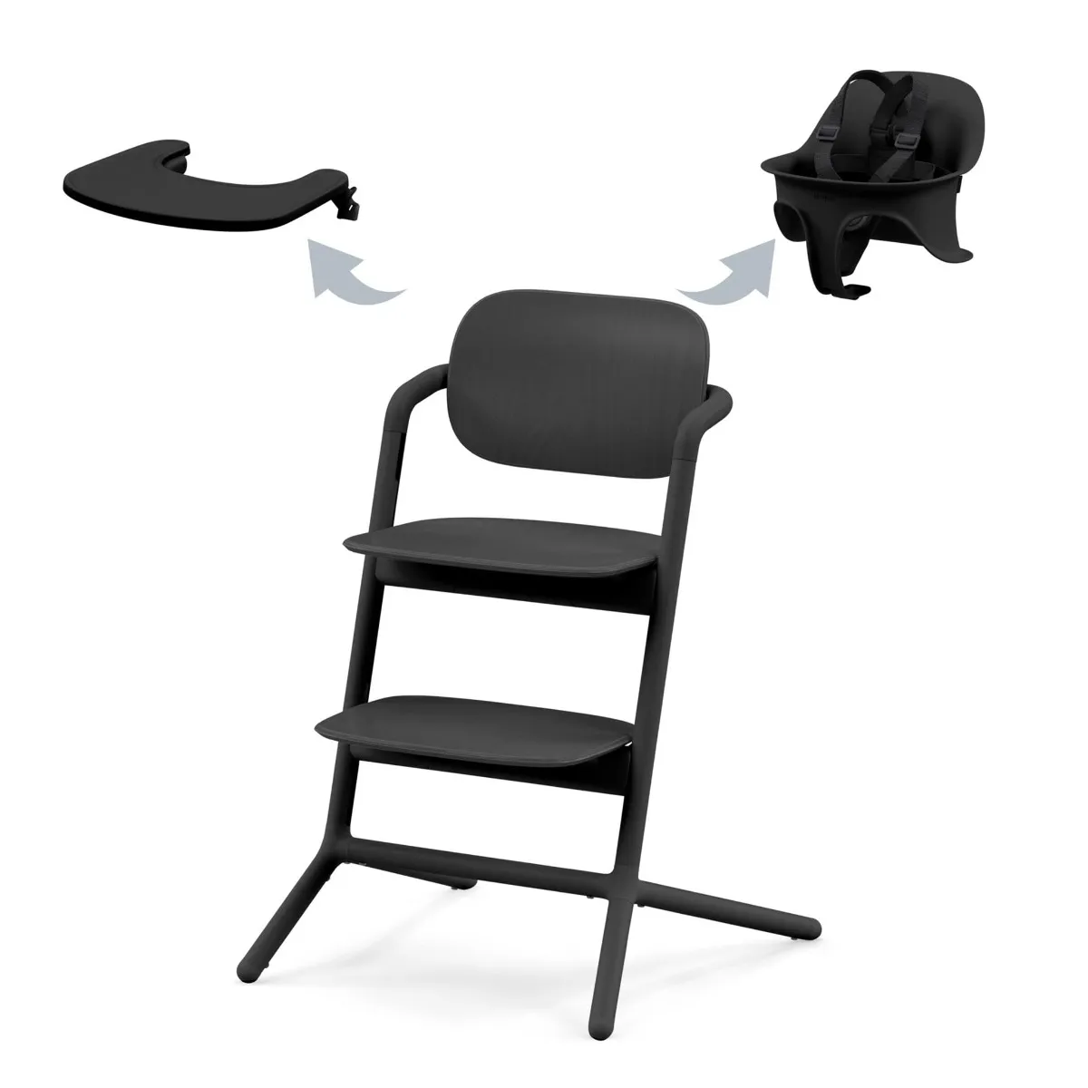 Cybex Chaise Haute 3-en-1 Lemo - Noir