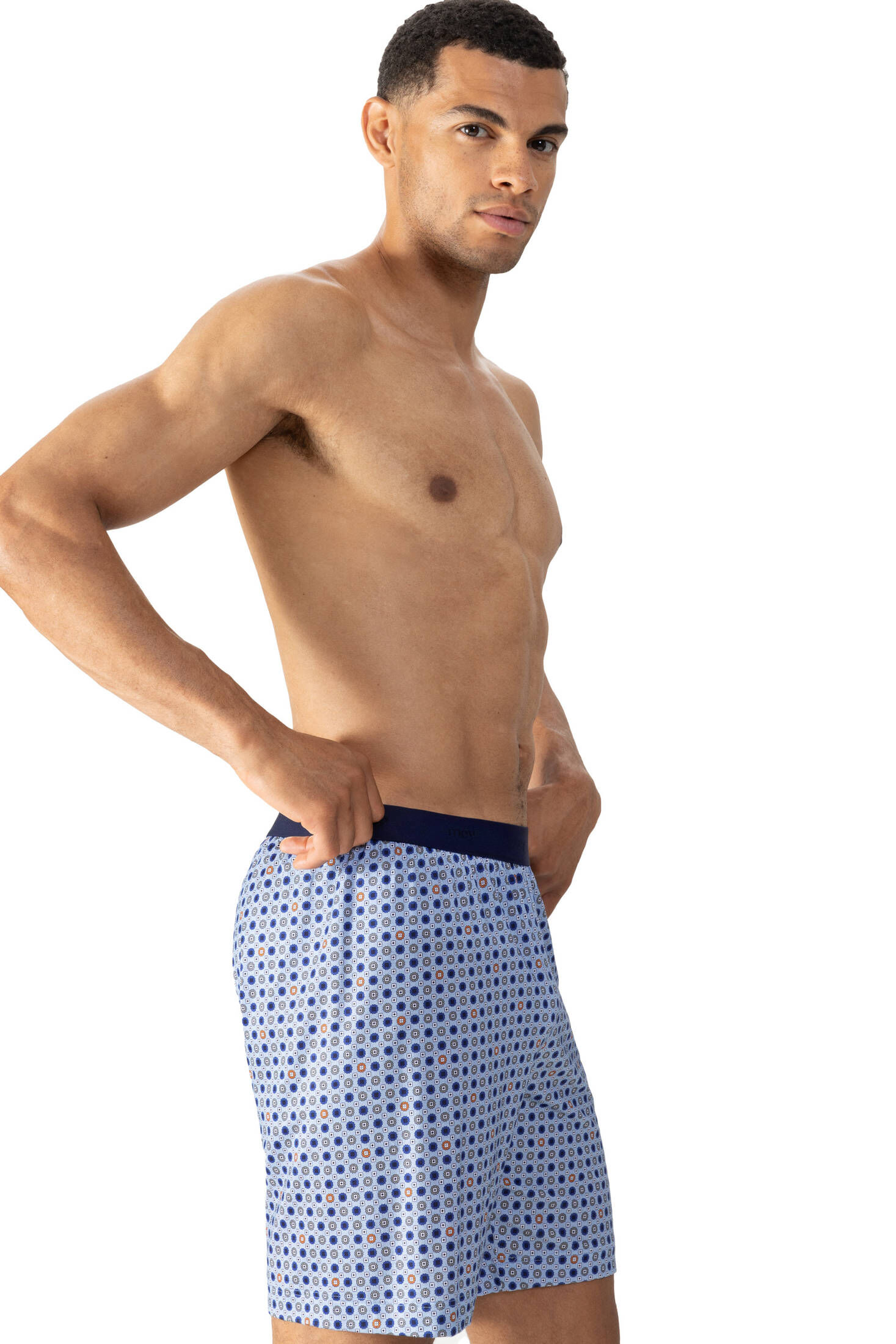 mey| Herren Hose Serie Little Flowers