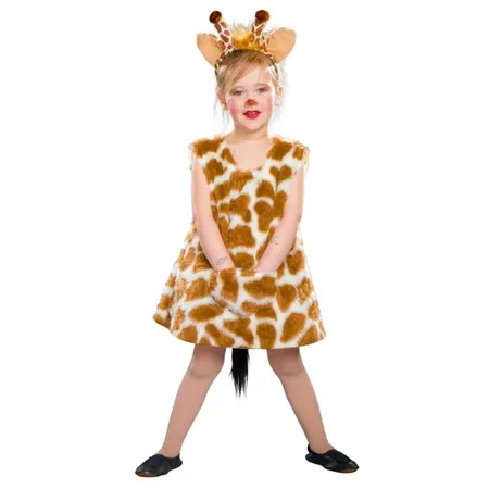 Festartikel Müller Giraffen-Kleid und Kopfbügel, Größe 98 / 104