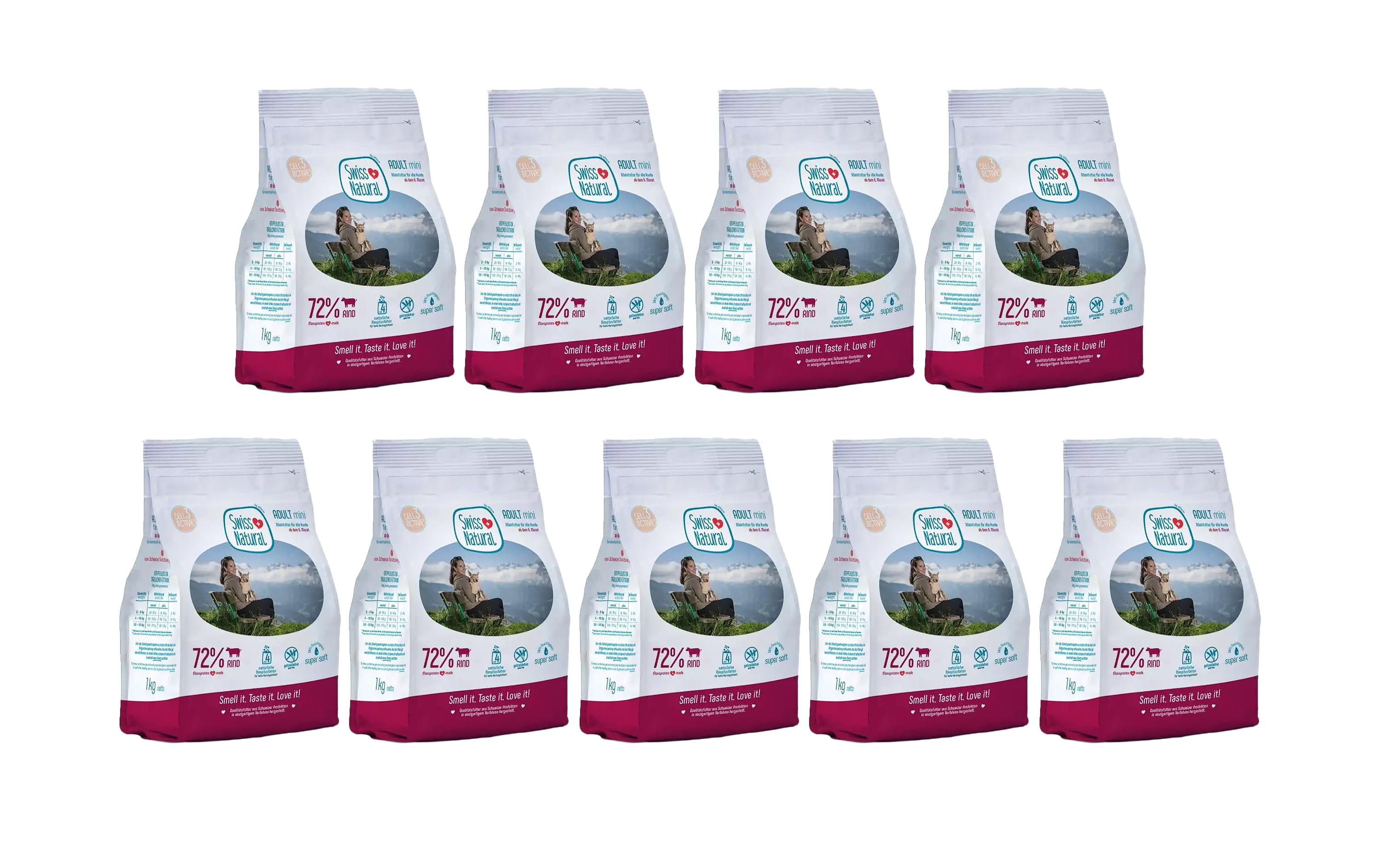 Adult Soft Mini Rind und Kartoffeln 9 x 1 kg<br>Alleinfuttermittel Soft für ausgewachsene Hunde