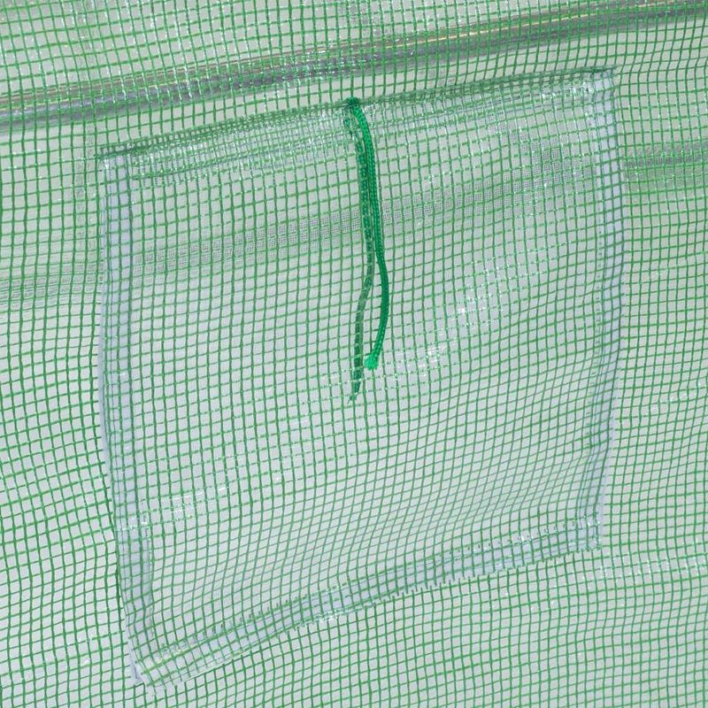 Nature - Tuinkas - Groen - Metalen Frame - UV- en Vorstbestendig