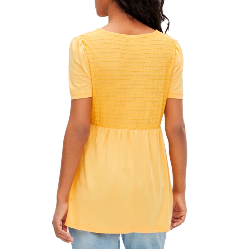 Mamalicious Blouse de Grossesse Jaune Femme Mamalicious Mlina