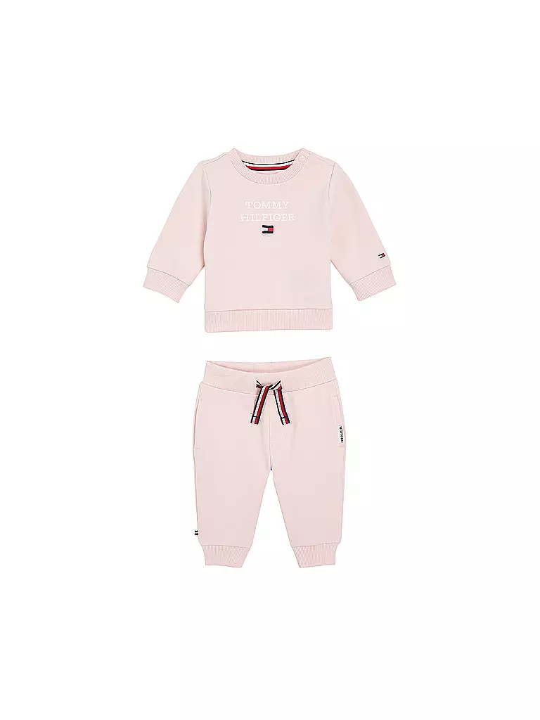 TOMMY HILFIGER Baby Set Sweater und Hose 2-teilig rosa