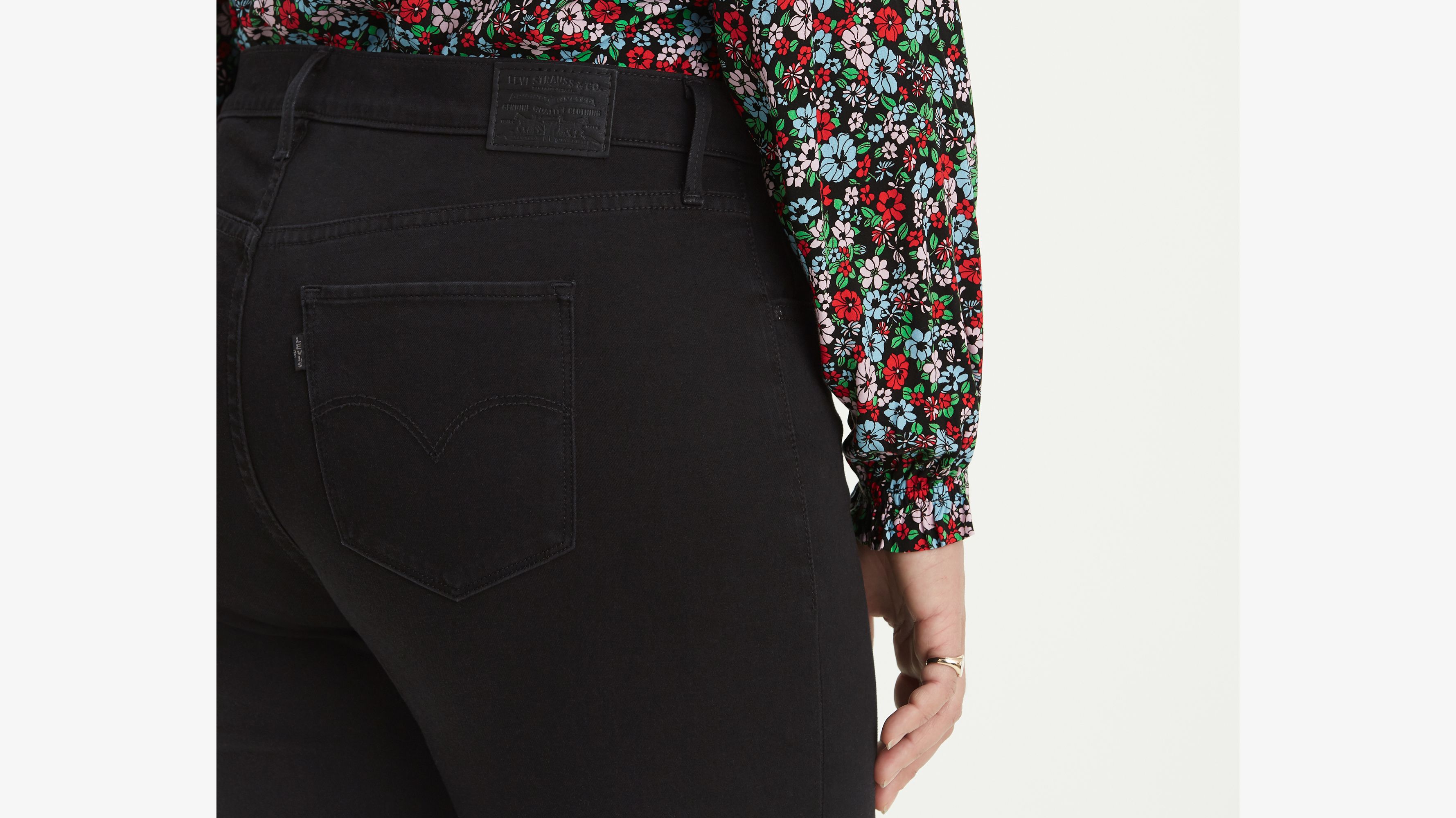 Jean Skinny taille haute 721™ (Plus) - Long Shot - Noir