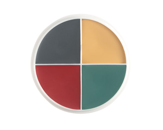 Ben Nye - EW9 Bald Cap Stipple Wheel, 4er Palette, 1oz.