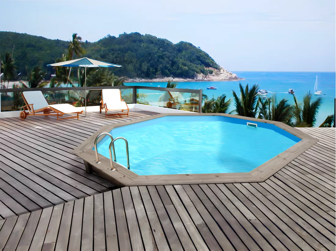 Piscine bois Venecia 