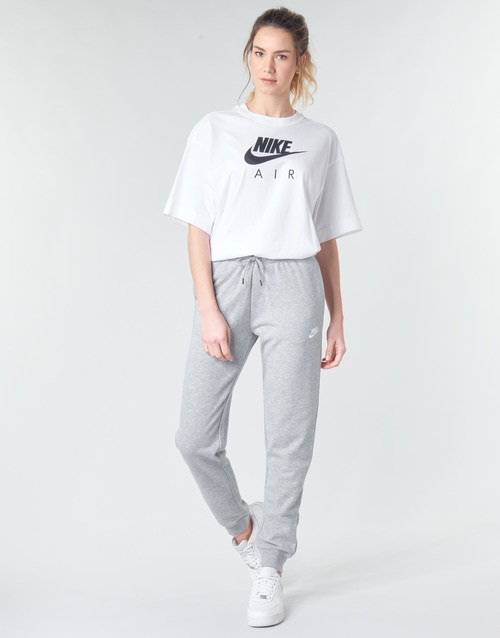 Nike - W NSW ESSNTL PANT REG FLC - Gris / Blanc