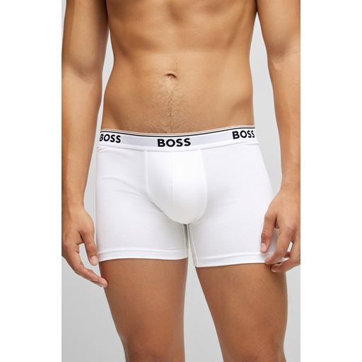 Boss Black Power 3-pak Underbukser, Hvid, XL