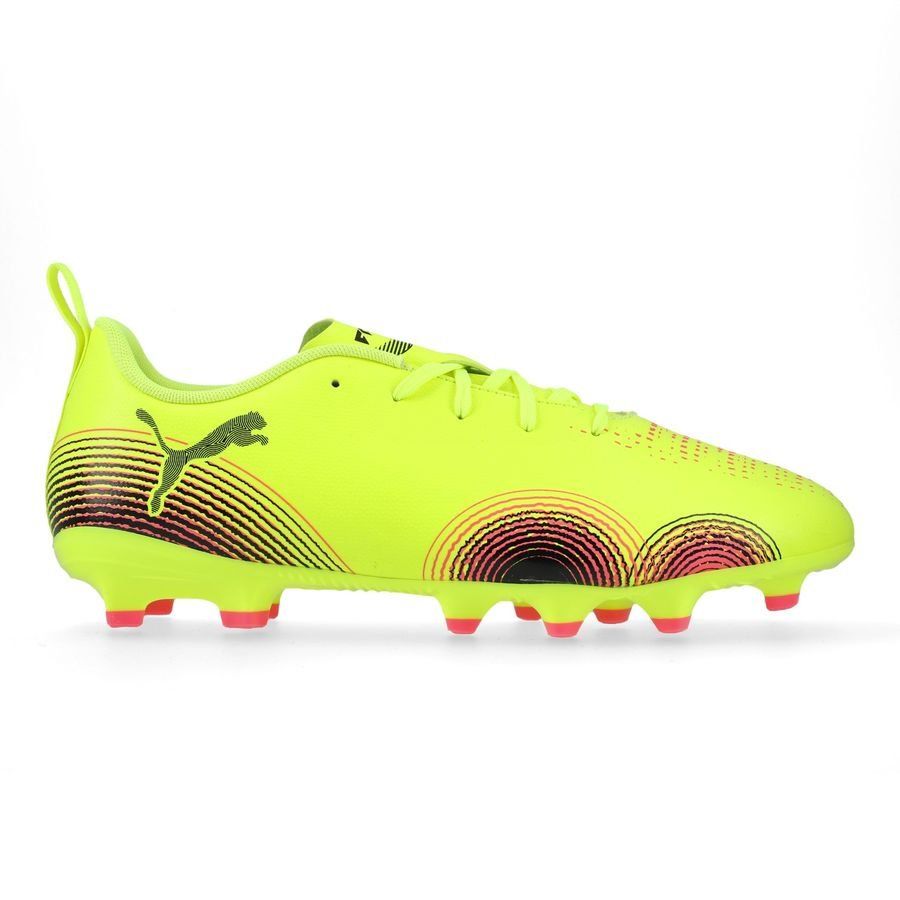 PUMA Future 8 Play FG/AG Audacity - Jaune/Noir/Sun Struck Enfant