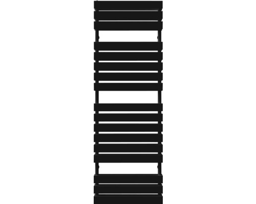 Rotheigner designradiator STRIPE 1510 x 500 mm mat zwart, aansluiting midden onder