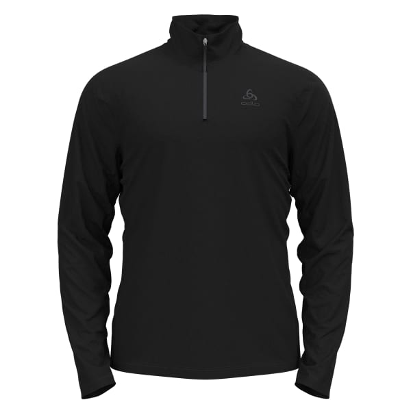 Sweat polaire ski rando ODLO 1/2 ZIP BERRA BLACK