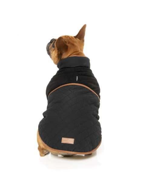 Fuzzyard Ivanhoe Jacket Zwart - Hondenkleding
