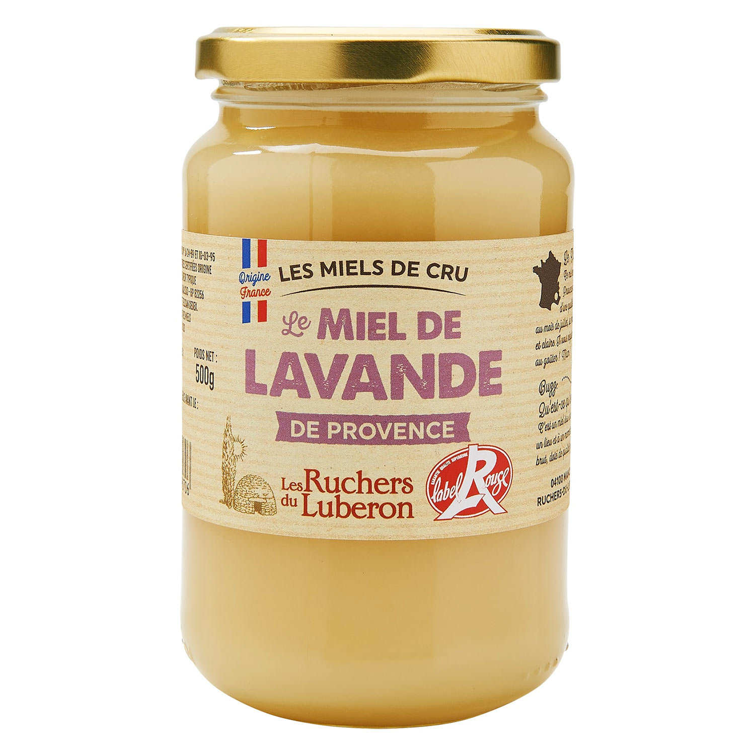 Miel de lavande des Alpes de Haute Provence Label Rouge