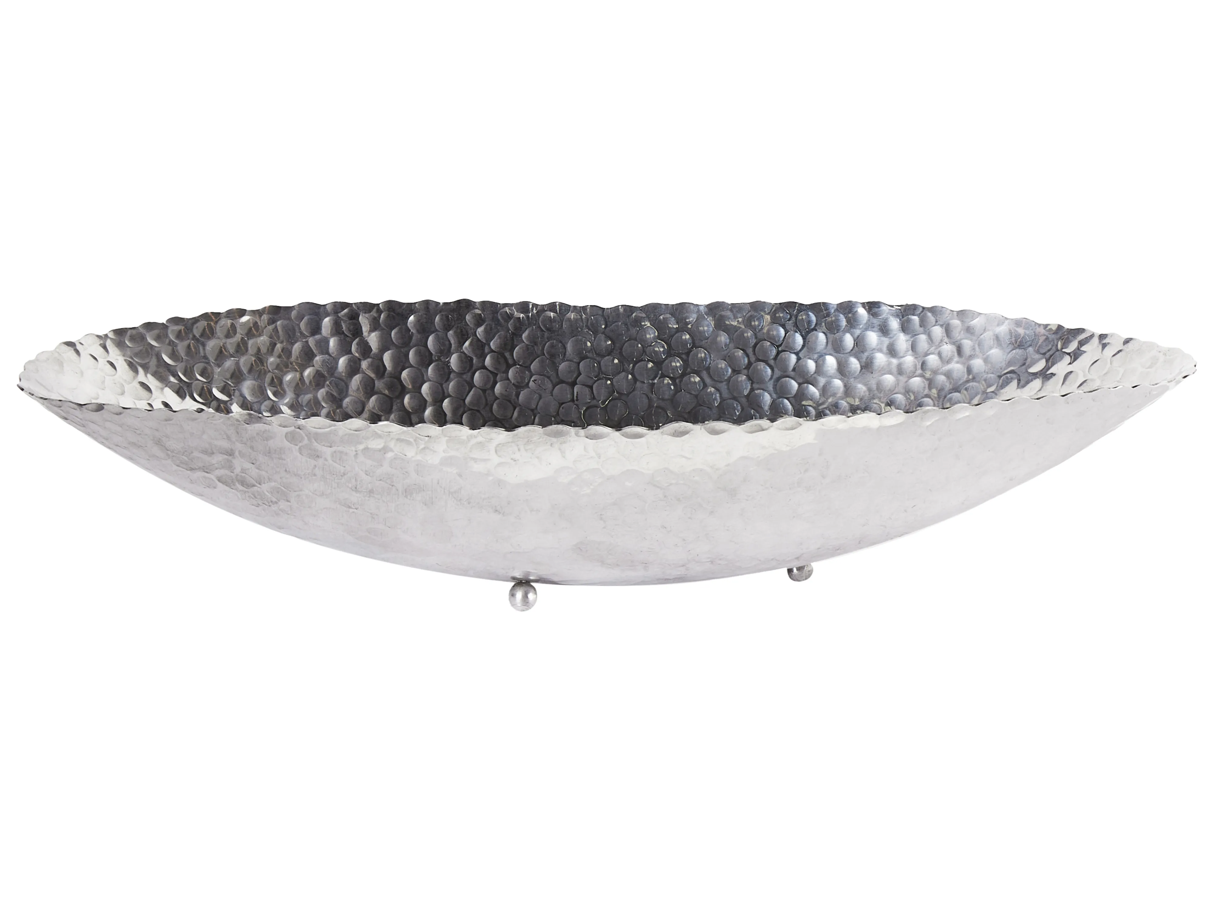 Decoratieve schaal IBRASH Metaal Zilver