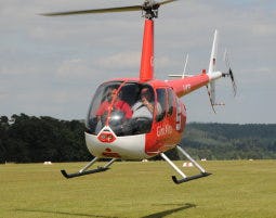 Hubschrauber-Rundflug in Suhl als Geschenk