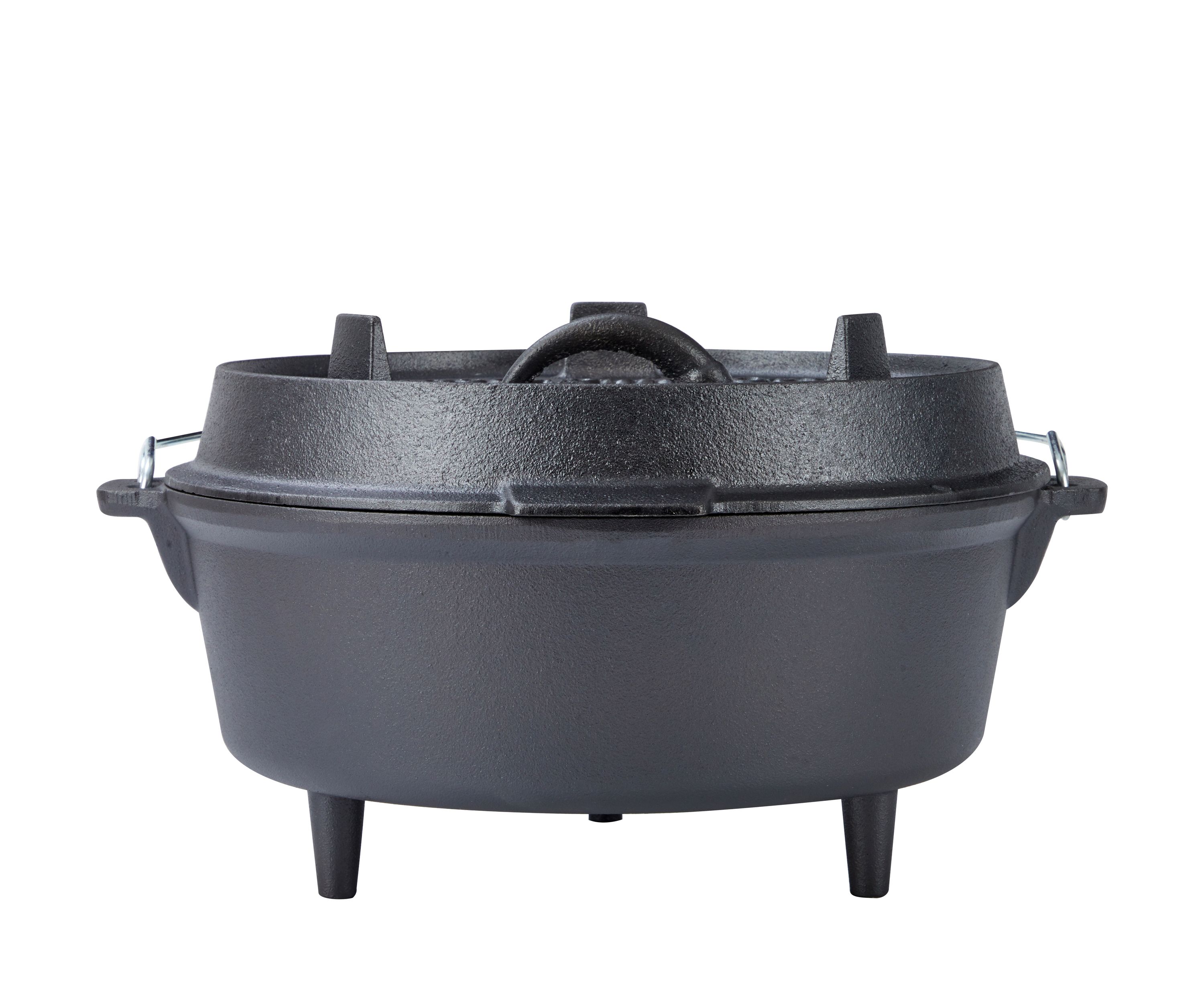 Dutch Oven Set 9L mit Standfüssen