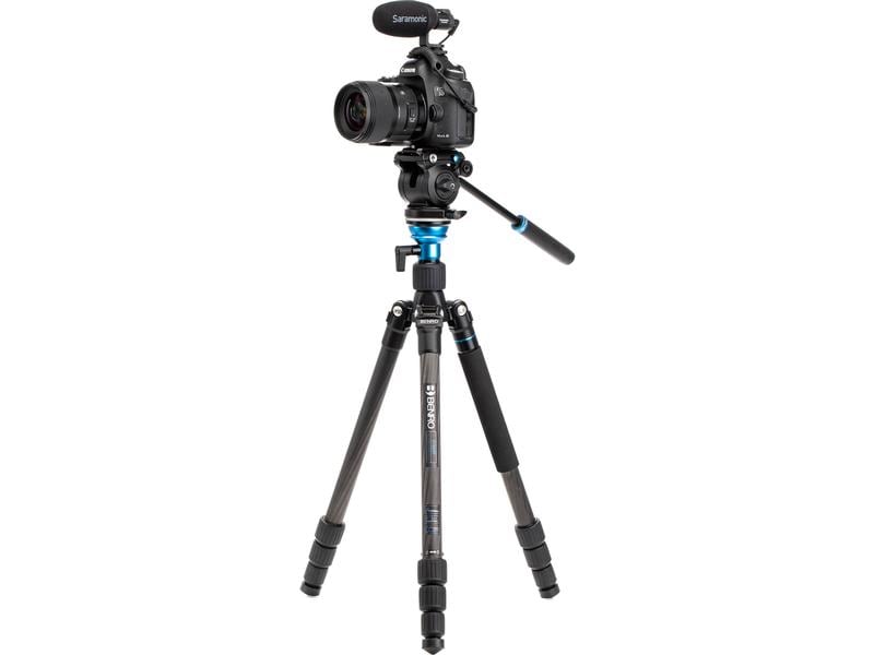 Benro Videostativ C1683TS2PRO Aero Kit Carbon Kompaktes Stativ, geeignet für Reisen und einfaches Verstauen und Tragen