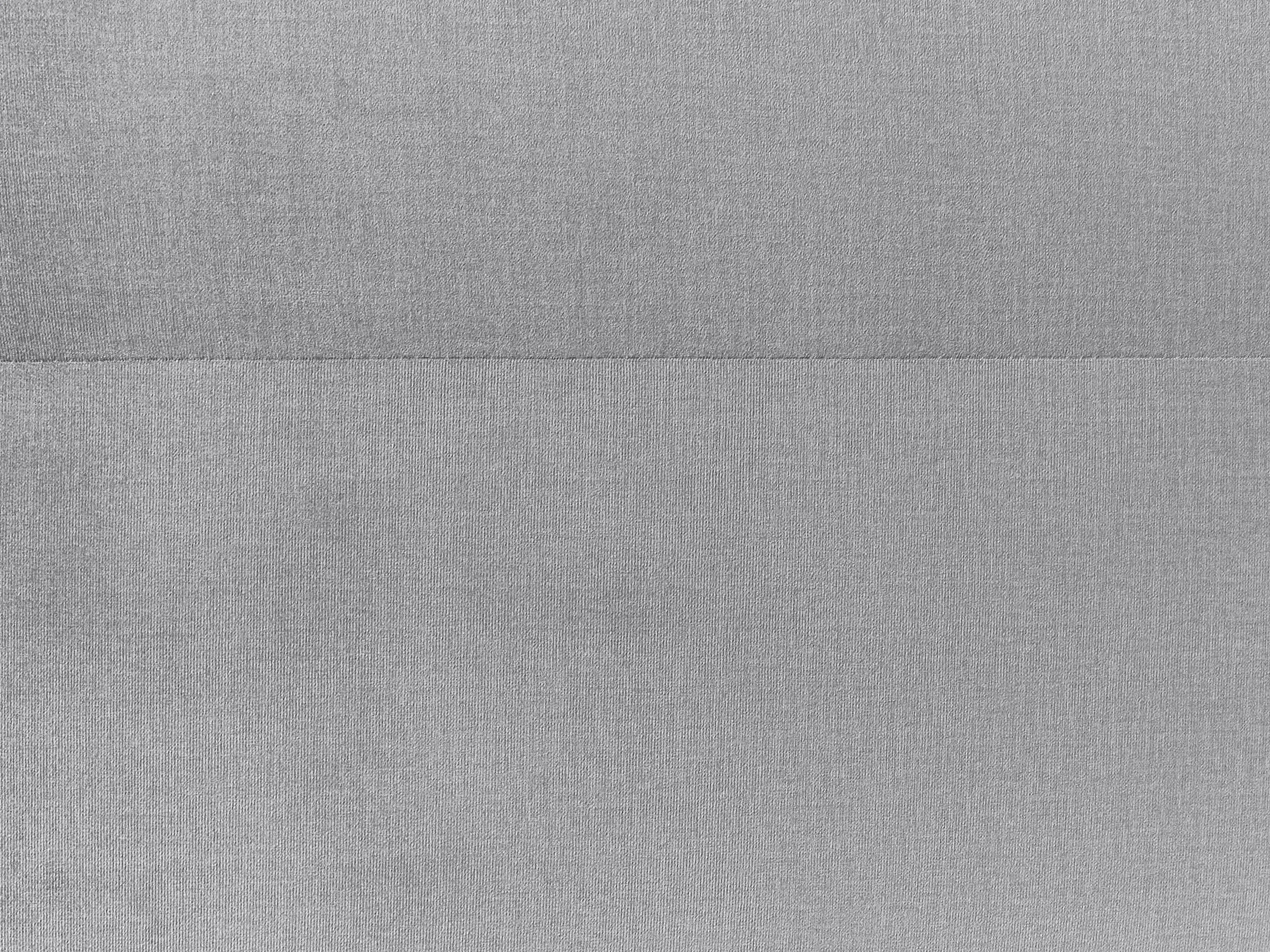 Modulaire bank 3-zits FALSTERBO Fluweel Grijs