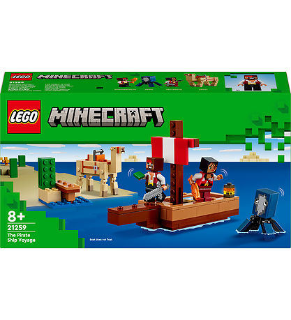 LEGO® Minecraft - Die Piratenschiffreise - 21259 - 166 Teile