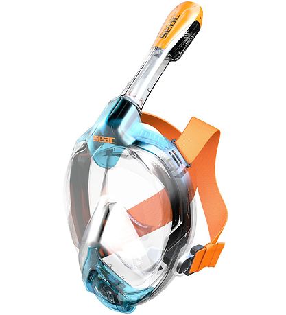 Seac Snorkelmaske - Libera - Blå/Orange