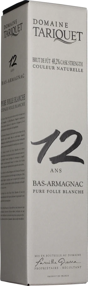 DOMAINE DU TARIQUET 12 YEARS FOLLE BLANCHE ARMAGNAC 70CL