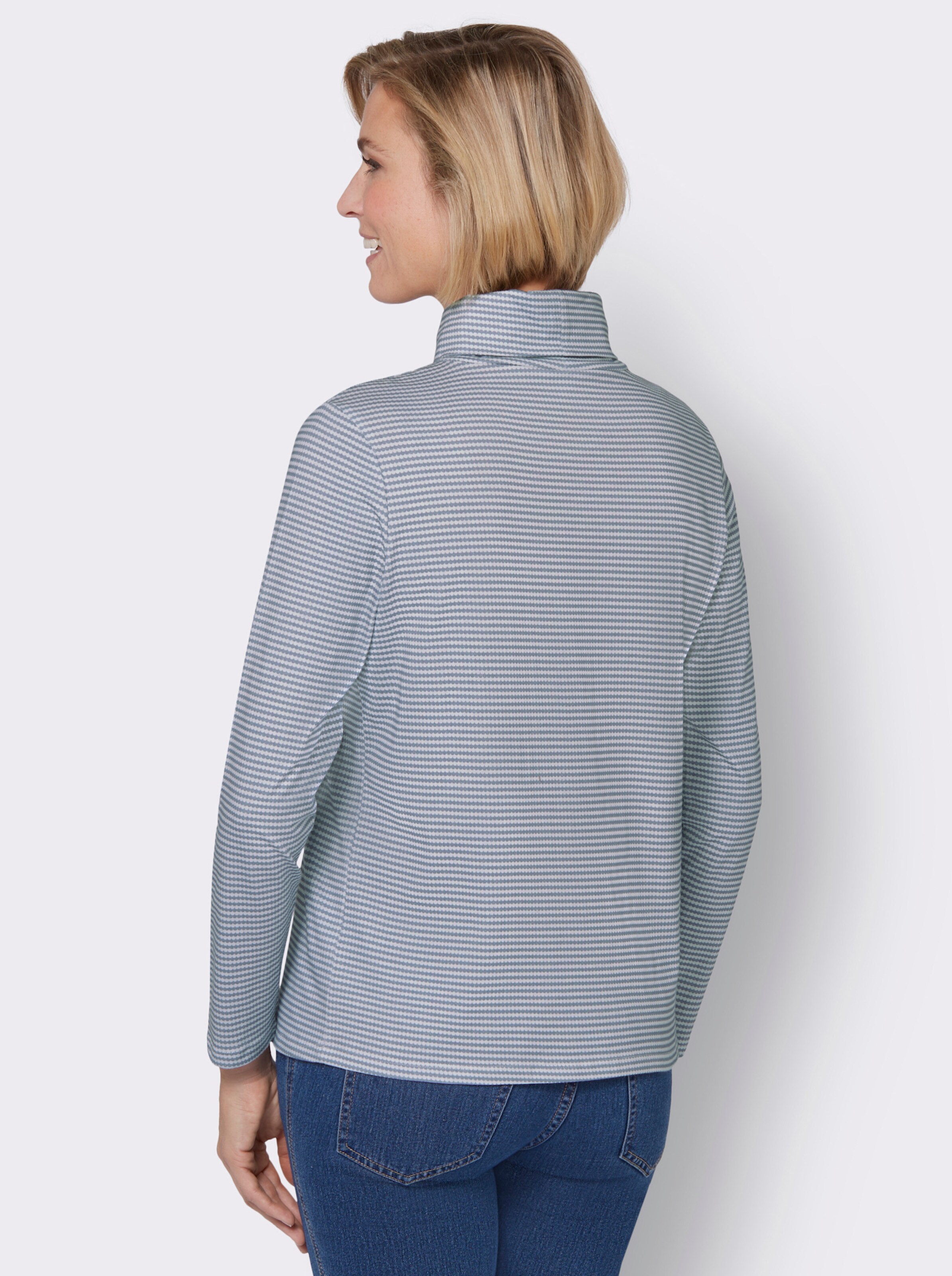 Rollkragen-Shirt