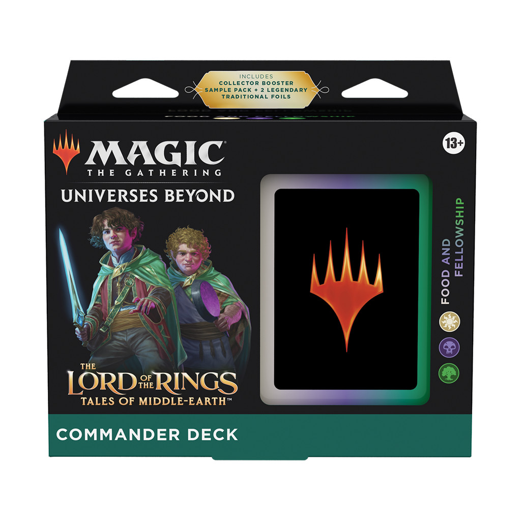 Magic The Gathering : The Lord of the Rings - Lot des 4 decks Commander