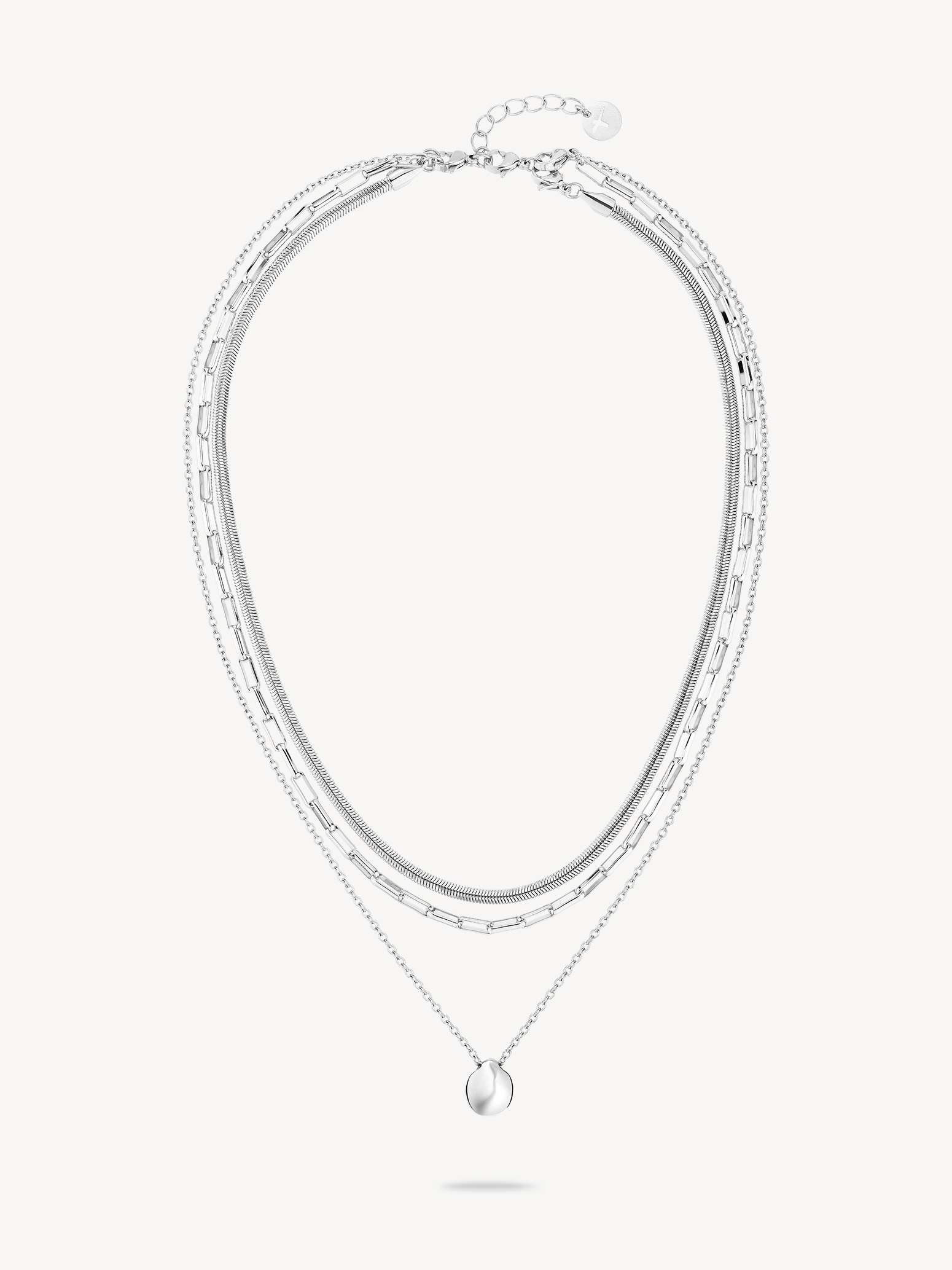 Ketting set - zilver