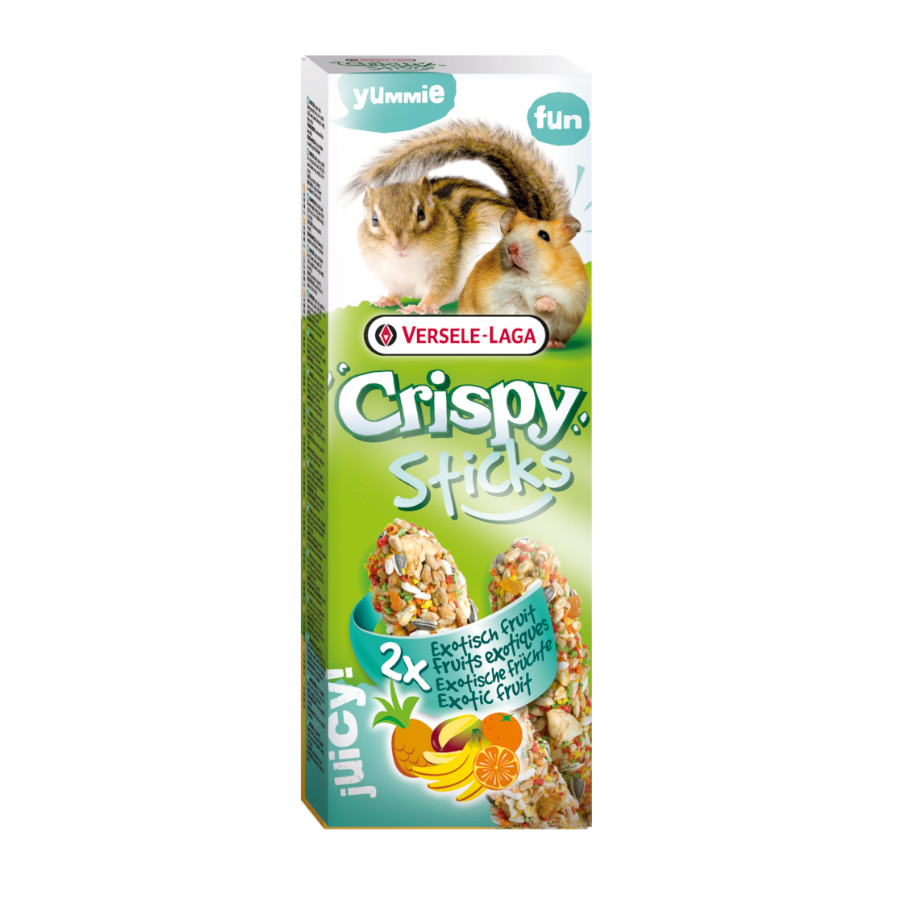 Versele-Laga Crispy Sticks Frutas Exóticas para roedores