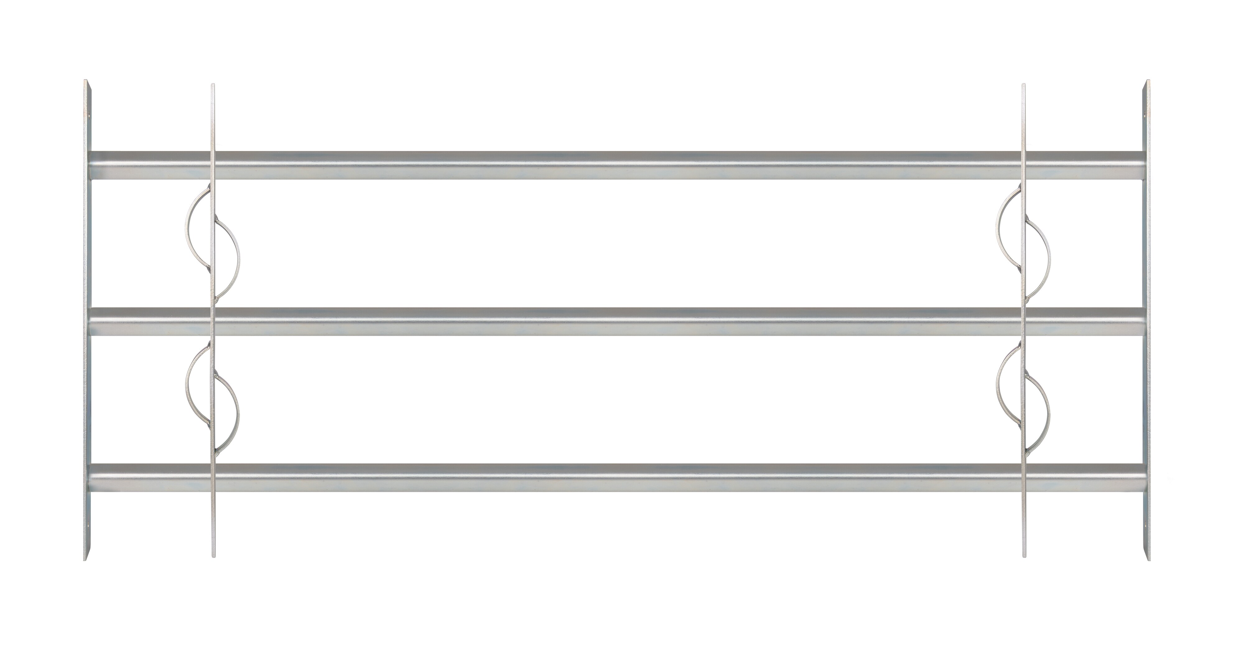 Alberts Fenstergitter Secorino Style 1000 - 1500 x 450 mm Ausziehgitter