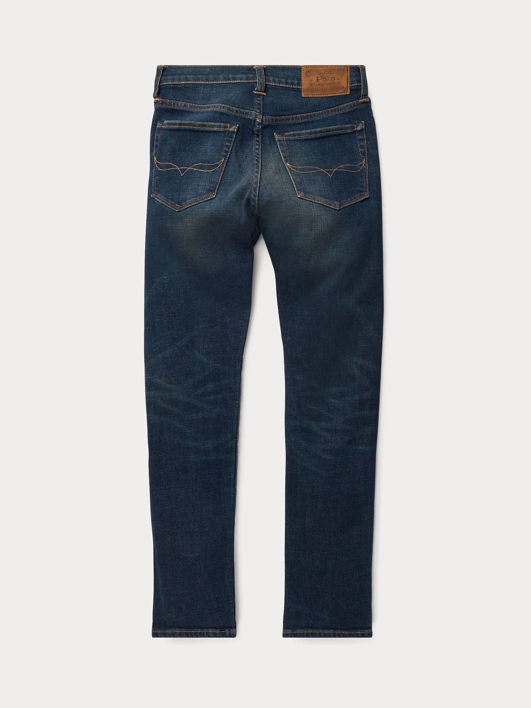 Helderblauw - Polo Ralph Lauren Boys Straight Stretch Denim Jeans